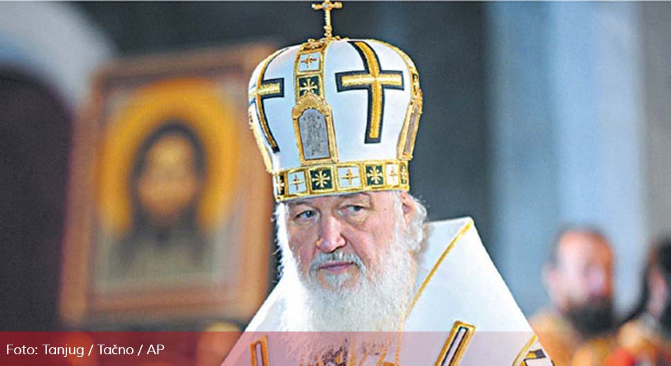 Patrijarh Kiril naredio: Sve crkve da se mole za bratski srpski narod
