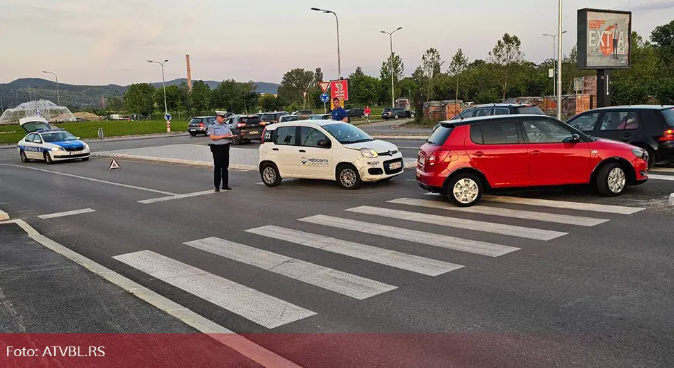 Sudar kod Delte, saobraćaj usporen