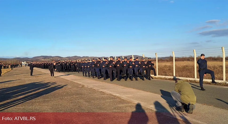 Припреме припадника МУП-а за прославу Дана Републике