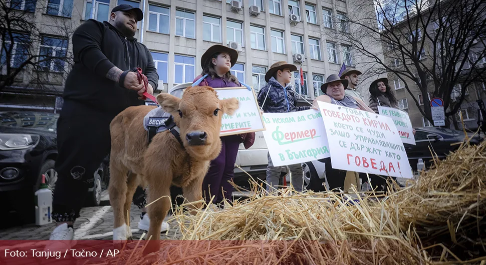 Bugarski poljoprivrednici protestovali u Sofiji