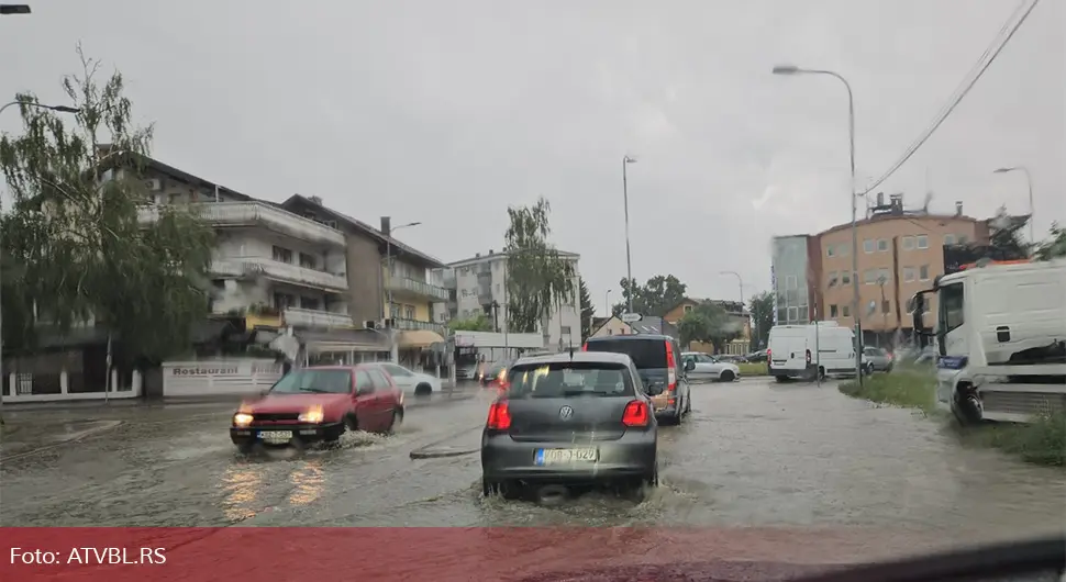 Потоп у бањалучком насељу