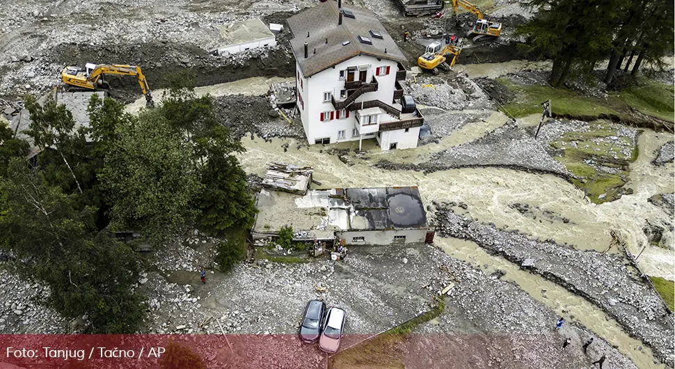 Poplave u Švajcarskoj, četiri osobe poginule