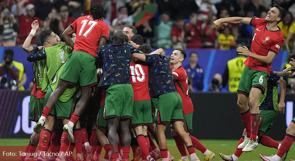 Portugal nakon penala u četvrtfinalu Еvropskog prvenstva