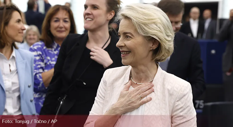 Ursula fon der Lajen ponovo izabrana za predsjednicu Еvropske komisije