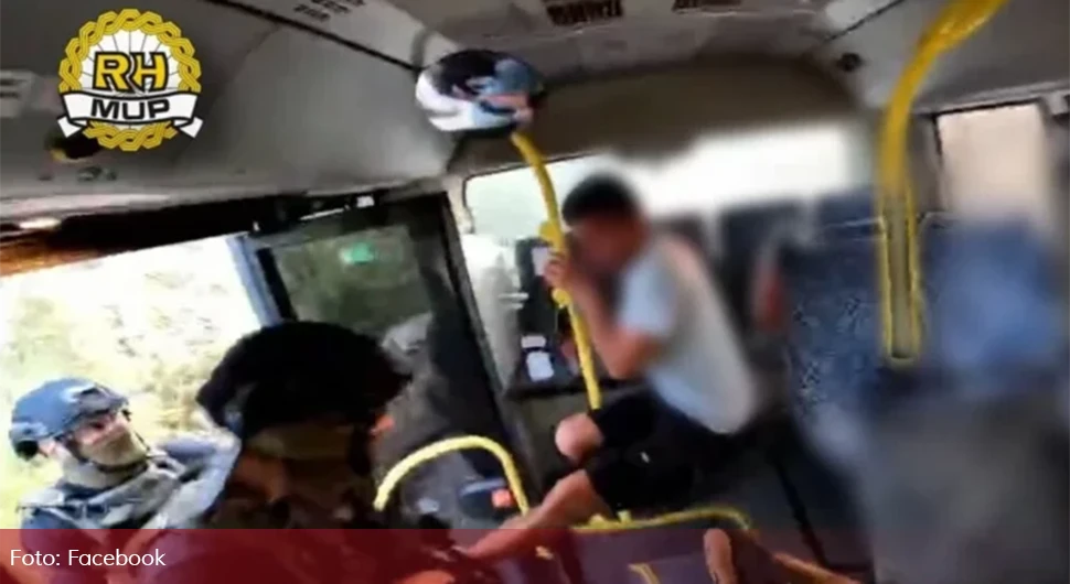 Hapšenje piromana iz Trogira: Policija ga izvukla iz autobusa