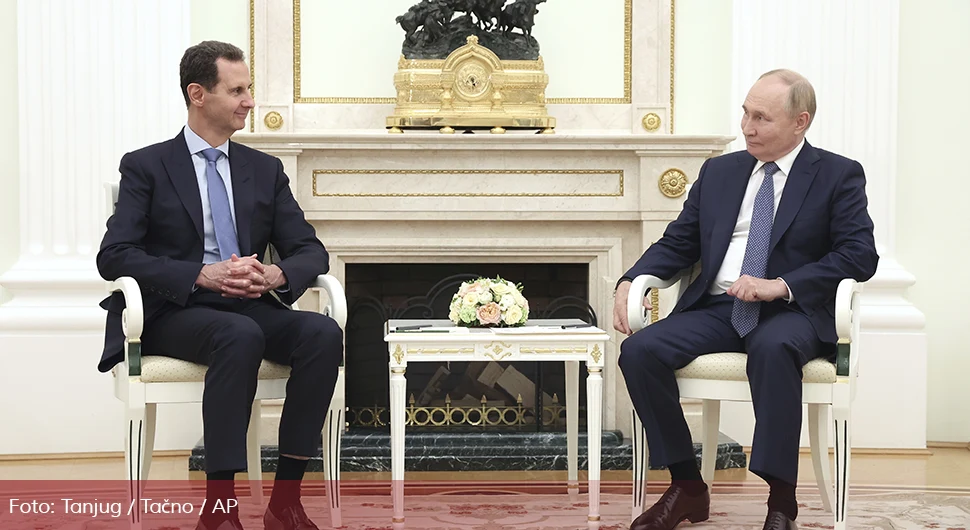 Асад изненада стигао у Кремљ