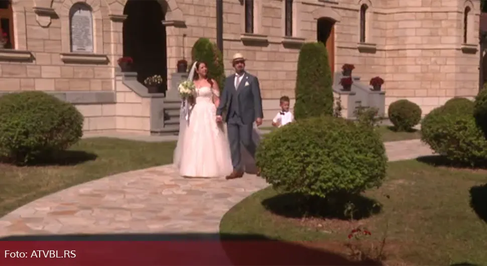 Srpkinja i Austrijanac se vjenčali u manastiru Osovica
