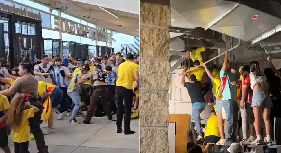 Rasulo i haos u Americi: Navijači bez ulaznica upadali na stadion!