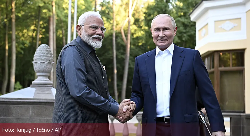 Modi: Razgovori sa Putinom ojačaće prijateljstvo Indije i Rusije