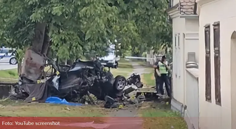 Страшни призори на мјесту несреће: Младићи погинули на кућном прагу