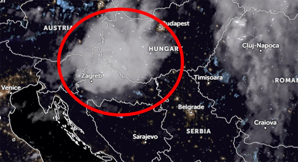 Nevrijeme iz Austrije prelazi u Hrvatsku