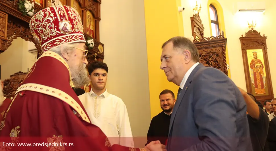 Додик: Светиње су неуништиве, у Епархији бањалучкој подигнуто више од 300 храмова