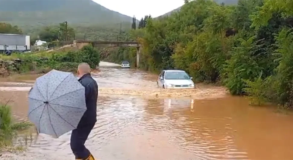 Obilne kiše ponovo izazvale haos u Trebinju