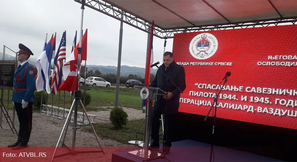 Predsjednik Dodik: Neka je Marfija sram, sjećanje na Halijard nije satrao komunizam, neće ni on