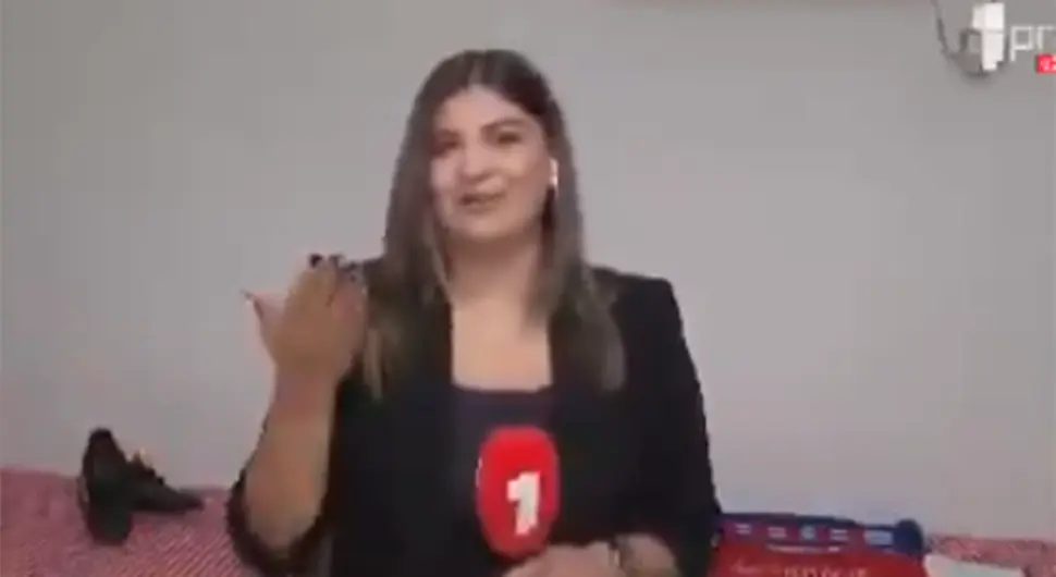 Reporterka se rasplakala u programu pred sahranu poginulog mladića