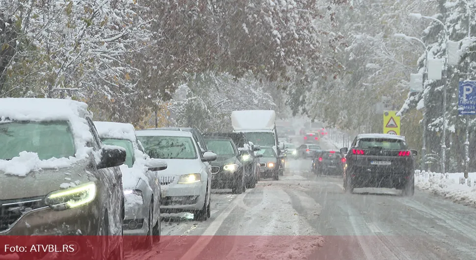 Ništa od lijepog vremena u Srpskoj: Opet kiša i snijeg!