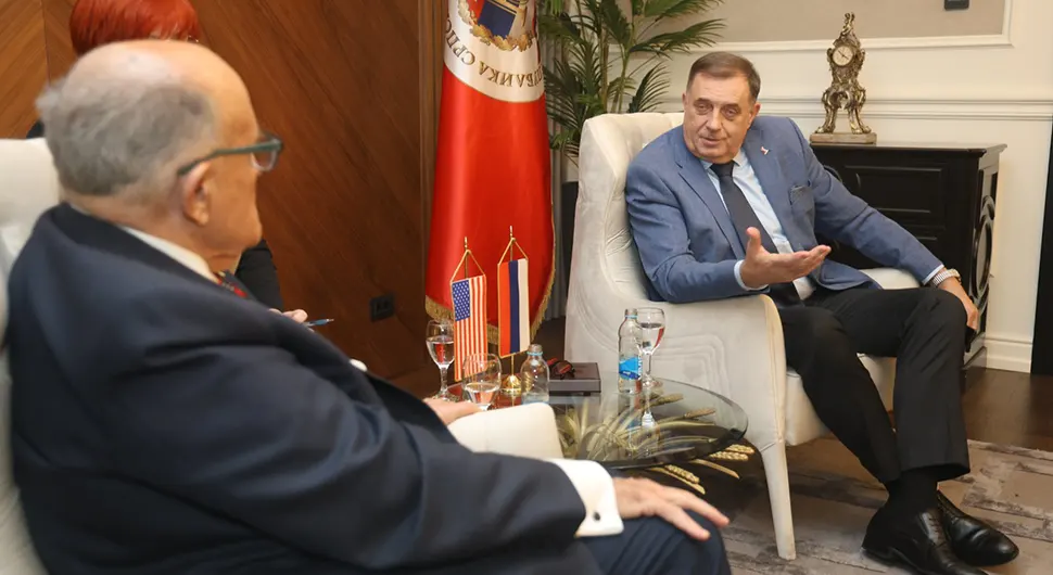 Dodik i Đulijani o ključnim političkim izazovima: Srpska nije sama u svojoj borbi za očuvanje autonomije