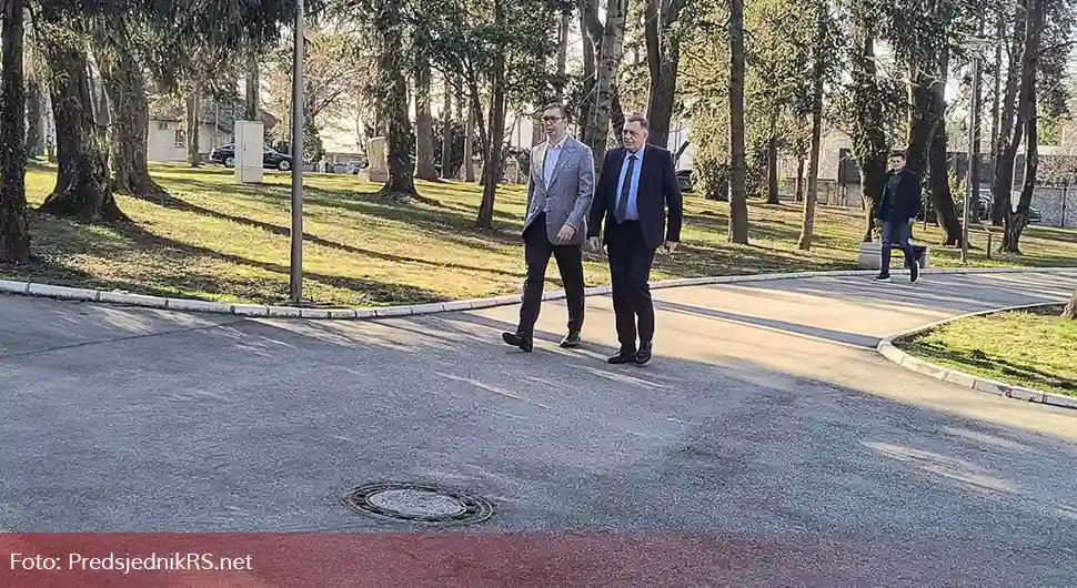 Vučić: Putinu ću prenijeti Dodikovu poruku, Sarajevo želi da uništi Srpsku preko ЕU